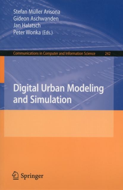 Digital Urban Modeling and Simulation, Paperback / softback Book