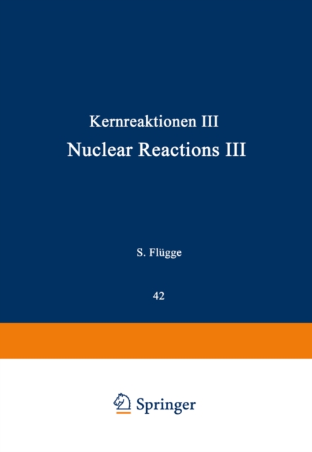 Kernreaktionen III / Nuclear Reactions III, PDF eBook