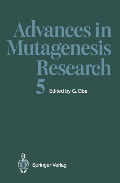 Advances in Mutagenesis Research, PDF eBook