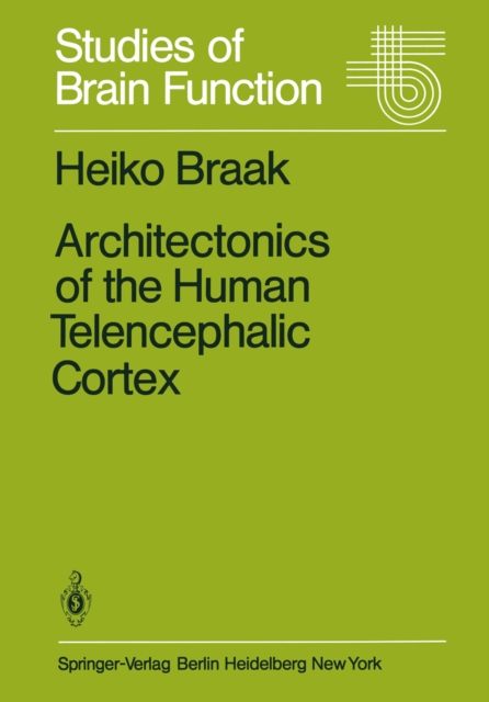 Architectonics of the Human Telencephalic Cortex, PDF eBook