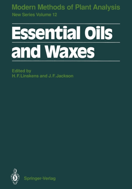 Essential Oils and Waxes, PDF eBook