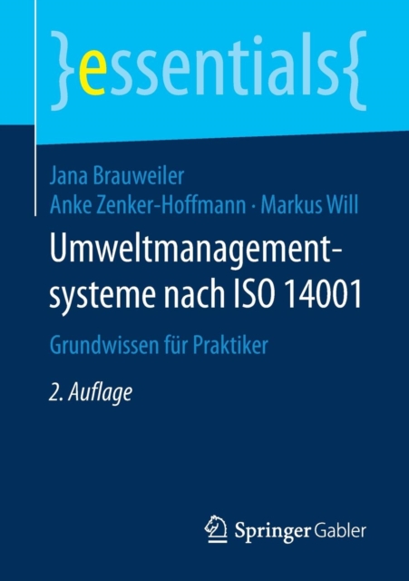 Umweltmanagementsysteme Nach ISO 14001 : Grundwissen Fur Praktiker, Paperback / softback Book