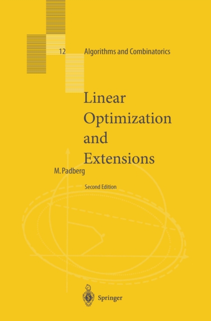 Linear Optimization and Extensions, PDF eBook