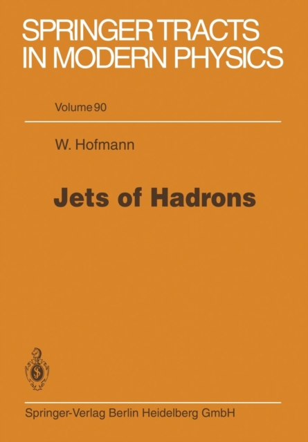 Jets of Hadrons, Paperback / softback Book
