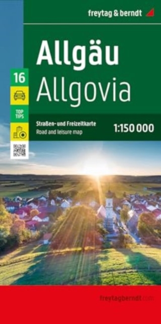 Allgau Road and Leisure Map, Sheet map, folded Book