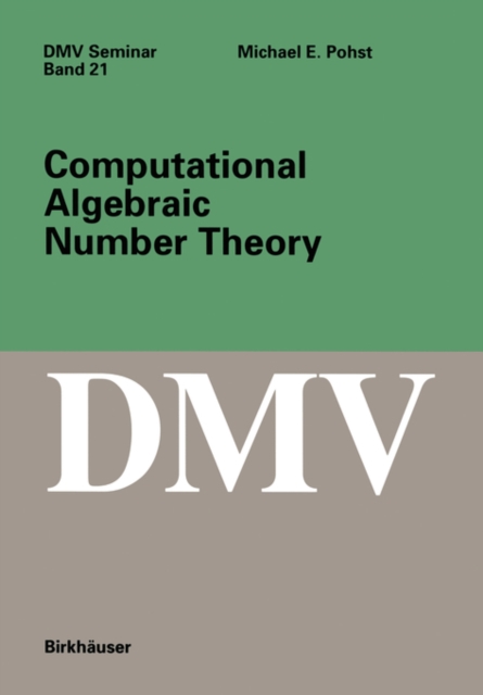 Computational Algebraic Number Theory, Paperback / softback Book