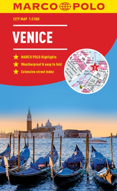 Venice Marco Polo City Map 2018 - pocket size, easy fold, Venice street map, Paperback / softback Book