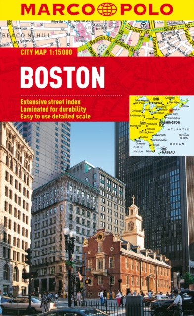 Boston Marco Polo City Map, Sheet map, folded Book