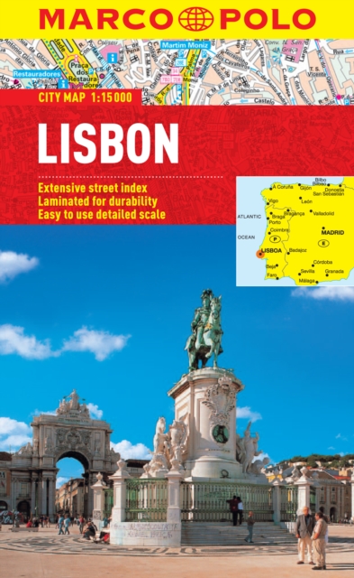 Lisbon Marco Polo City Map, Sheet map, folded Book