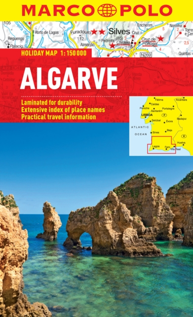 Algarve Marco Polo Holiday Map, Sheet map, folded Book
