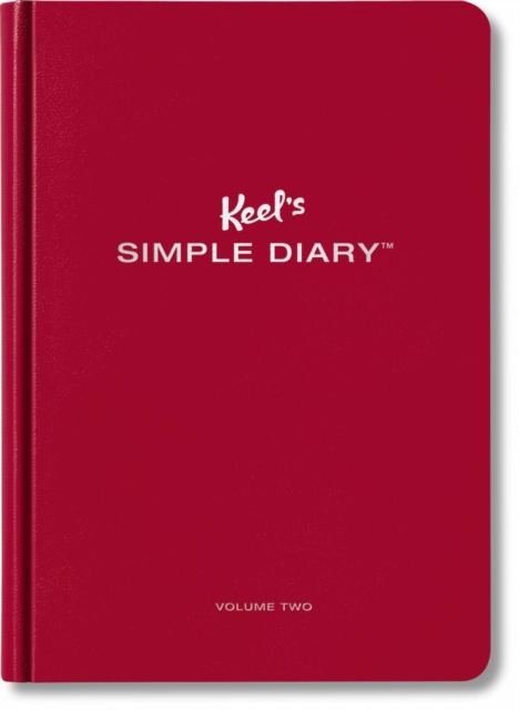 Keel's Simple Diary Volume Two (dark red), Paperback Book