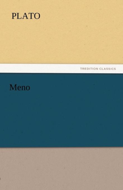 Meno, Paperback / softback Book