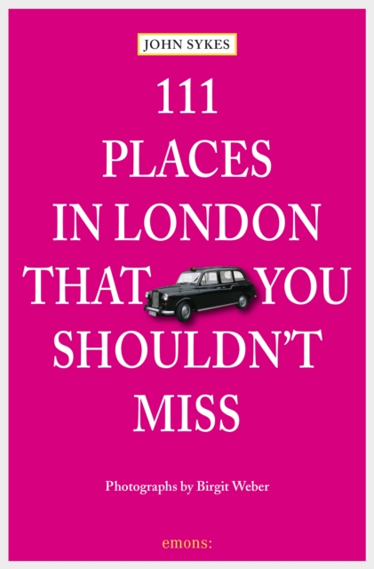 111 Places in London, that you shouldn't miss, EPUB eBook