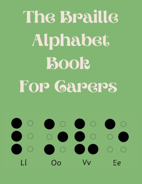 The Braille Alphabet Book For Carers.Educational Book for Beginners, This Book is Suitable for All Ages.Raised Braille NOT Included., Paperback / softback Book