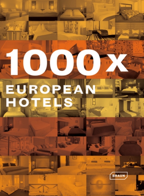 1000x European Hotels, Hardback Book
