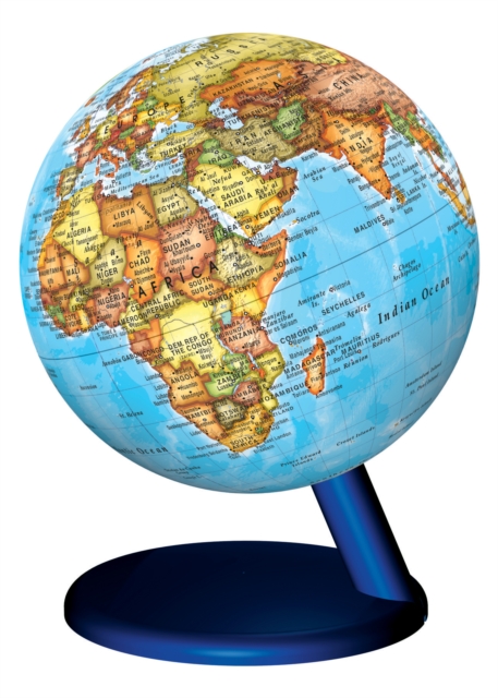 Political Illuminated Globe 15cm : Political Globe by Stellanova with USB port, Globe Book