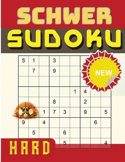 Schweres Sudoku-Ratselbuch fur Erwachsene, Paperback Book