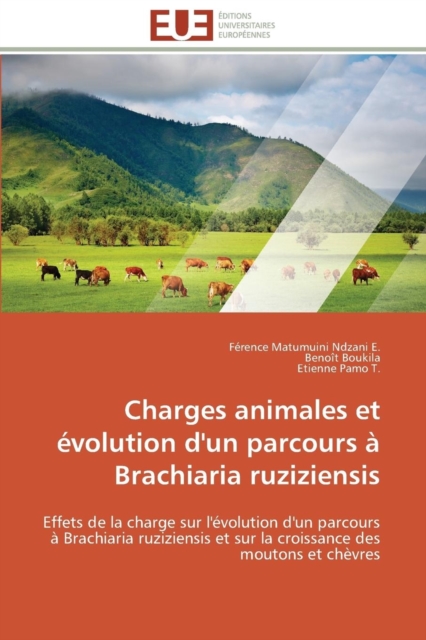 Charges Animales Et  volution d'Un Parcours   Brachiaria Ruziziensis, Paperback / softback Book
