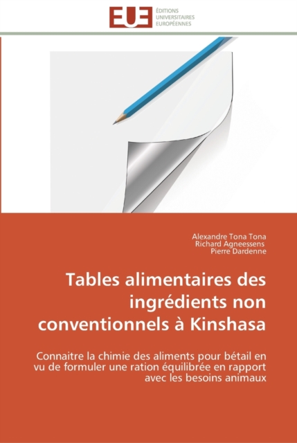 Tables alimentaires des ingredients non conventionnels a kinshasa, Paperback / softback Book