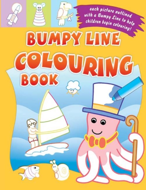 Bumpy Line Colouring Book, Paperback Book