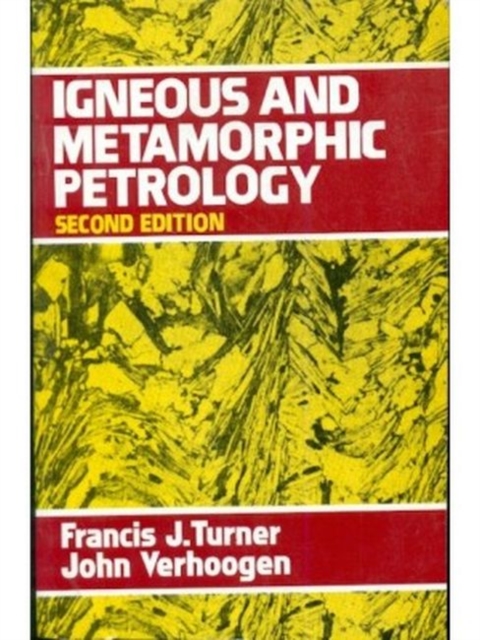 Igneous And Metamorphic Petrology, Paperback / softback Book