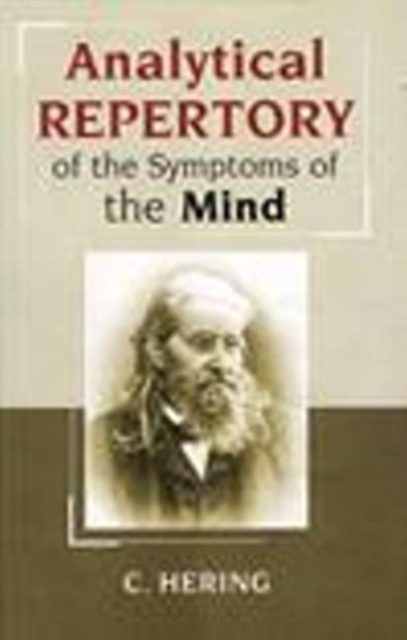 Analytical Repertory of the Symptoms of the Mind, Paperback / softback Book