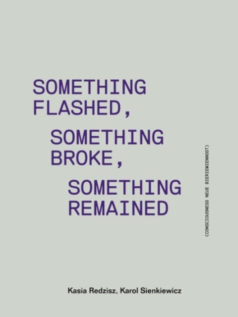 Something Flashed, Something Broke, Something Re - Consciousness Neue Bieriemiennost, Paperback / softback Book
