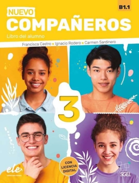 Nuevo Companeros 3 : Libro del alumno + licencia digital (B1.1), Paperback / softback Book