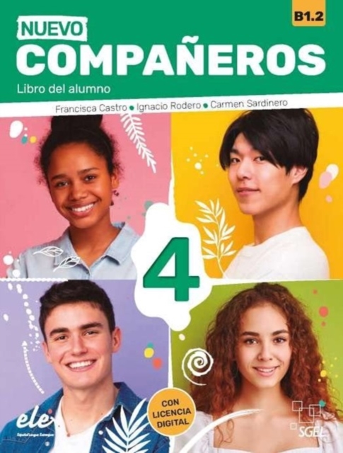 Nuevo Companeros 4 : Libro del alumno + licencia digital (B1.2), Paperback / softback Book