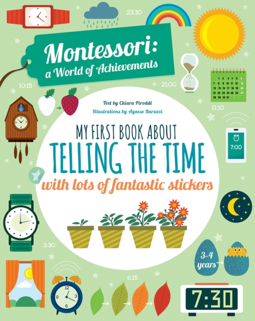 My First Book About Telling Time : Montessori Activity Book, Paperback / softback Book