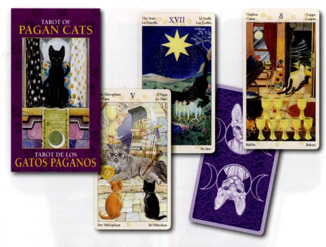 Tarot of Pagan Cats Mini Tarot, Paperback / softback Book