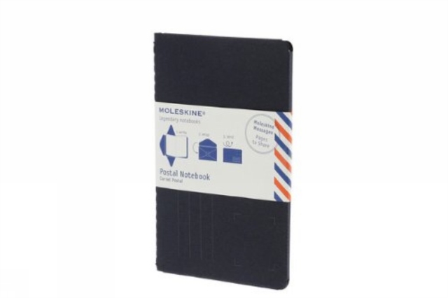 Moleskine Postal Notebook - Large Indigo Blue, Notebook / blank book Book