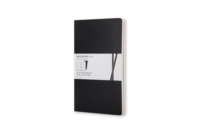 Moleskine Volant Extra Small Ruled Black 2-set, Multiple copy pack Book