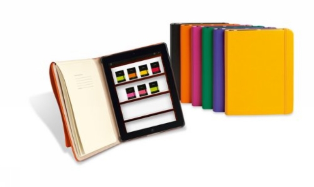 Ipad 3 And 4 Moleskine Slim Digital Black Cover With Notebook, General merchandise Book