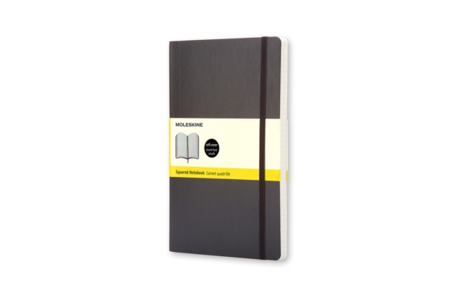 Moleskine Soft Cover Pocket Squared Notebook Black, Notebook / blank book Book