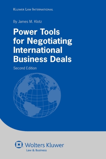 Power Tools for Negotiating International Business Deals, Hardback Book