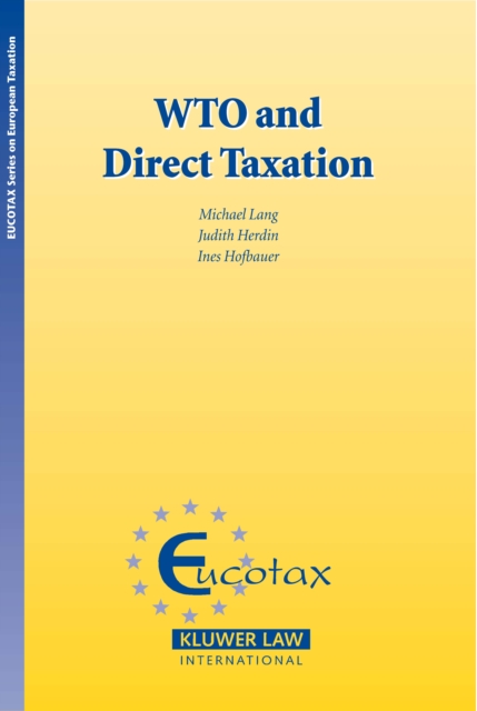 WTO and Direct Taxation, PDF eBook