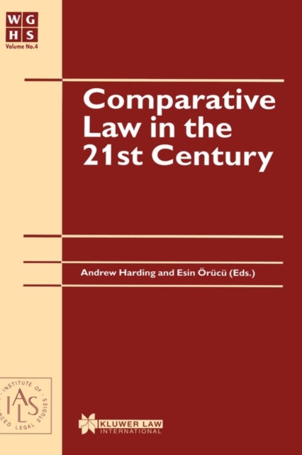 Comparative Law in the 21st Century, Hardback Book