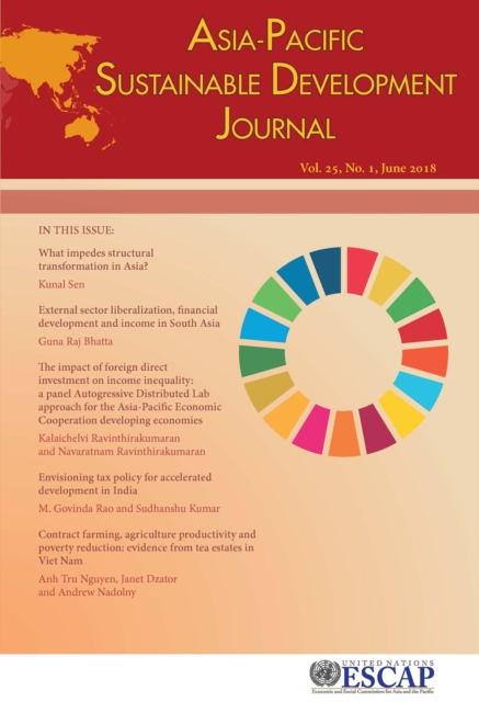 Asia-Pacific Sustainable Development Journal 2018, Issue No. 1, Paperback / softback Book