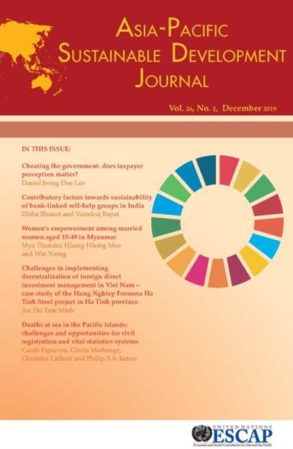 Asia-Pacific Sustainable Development Journal 2019, Issue No. 2, Paperback / softback Book