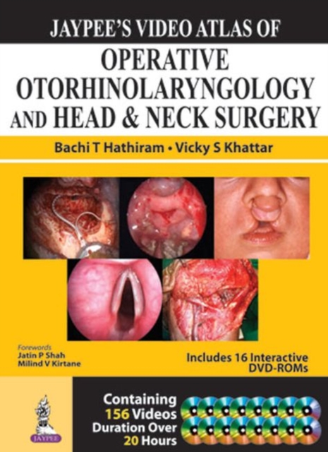 Jaypee's Video Atlas of Operative Otorhinolaryngology and Head & Neck Surgery, Multiple-component retail product Book