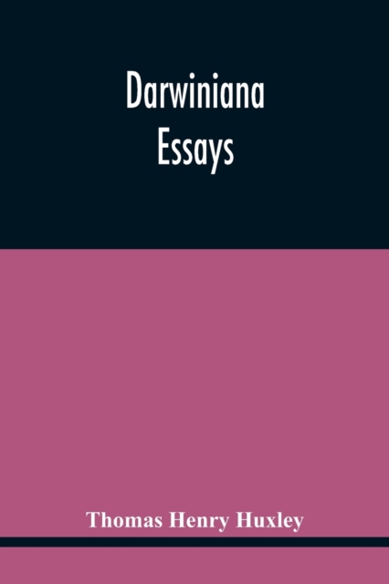 Darwiniana : Essays, Paperback / softback Book