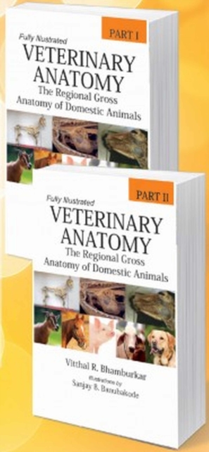 Veterinary Anatomy: The Regional Gross Anatomy of Domestic Animals (Completes in 2 Parts), Hardback Book