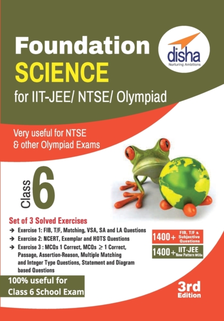 Foundation Science for Iit-Jee/ Neet/ Ntse/ Olympiad Class 63rd Edition, Paperback / softback Book