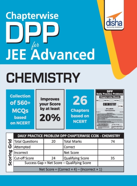 Chapter-wise DPP Sheets for Chemistry JEE Advanced, Paperback / softback Book