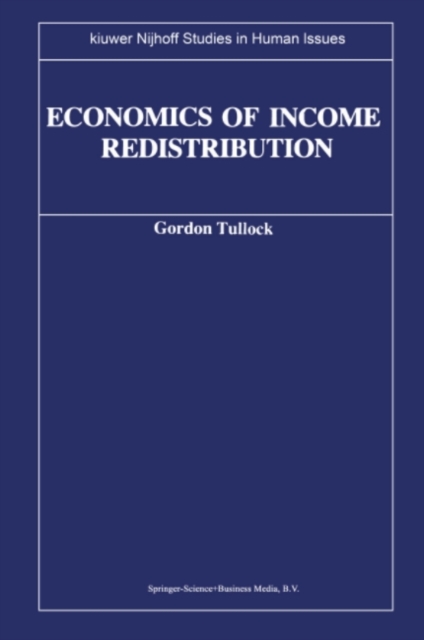 Economics of Income Redistribution, PDF eBook