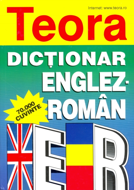 Teora English-Romanian Dictionary, Hardback Book