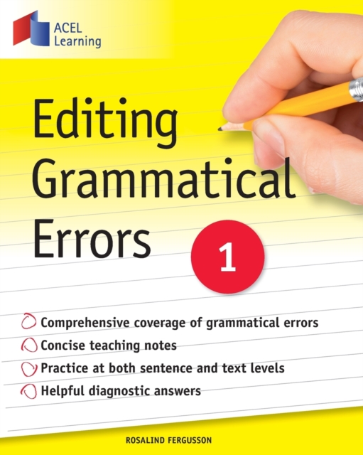 Editing Grammatical Errors 1, Paperback / softback Book