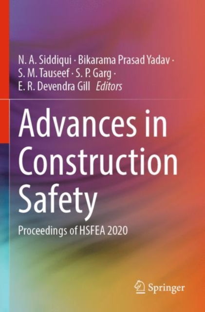 Advances in Construction Safety : Proceedings of HSFEA 2020, Paperback / softback Book