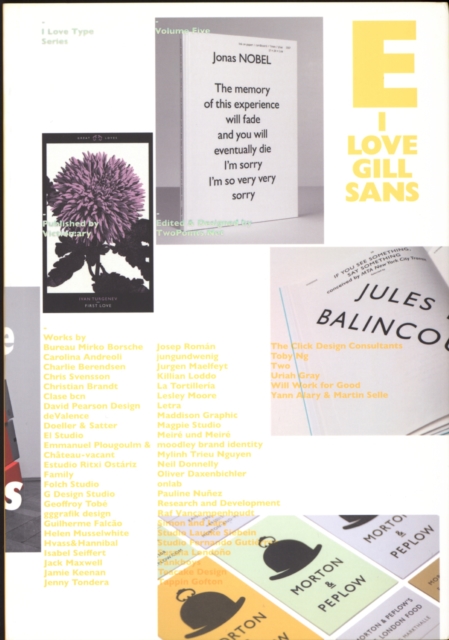 I Love Type 05 : Gill Sans, Paperback / softback Book